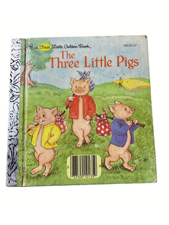 Little Golden Books Other - A First Little Golden Book The Three Little Pigs Hardcover